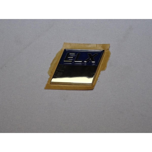 Logo motif monogramme ecuson embleme badge ELX Fiat 46757613 pour fiat punto 2 II de 1999 à 2003