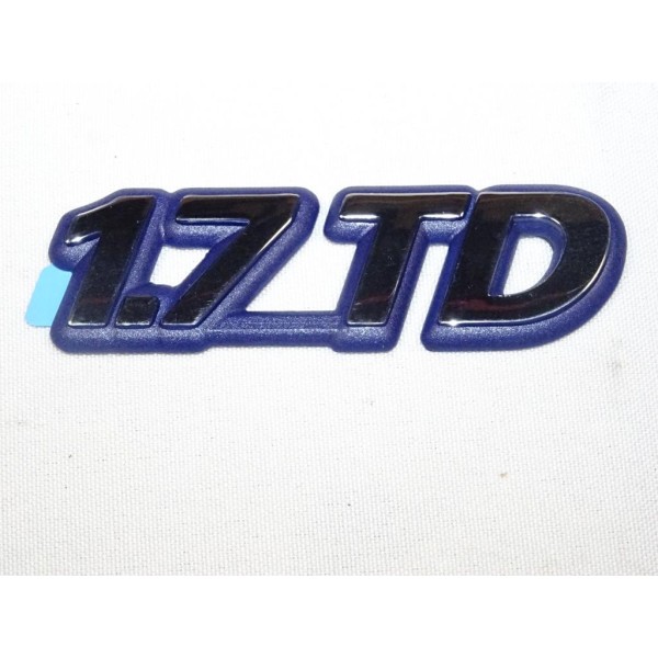 Logo motif monogramme ecuson embleme badge Fiat 50010315 pour fiat fiorino 1.7TD 1.7 TD diesel de 1993 à 2000 