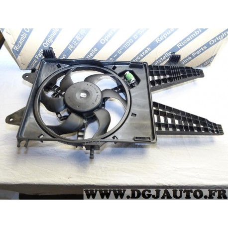 Ventilateur radiateur refroidissement moteur Fiat 51738696 pour fiat punto 2 II FL 1.9D 1.9JTD 1.9 D JTD diesel de 1999 à 2005 