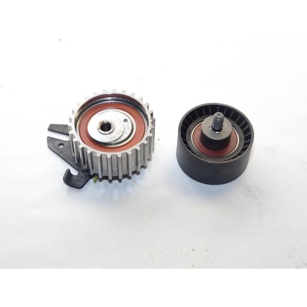 Ensemble galet tendeur + enrouleur courroie de distribution (non incluse) Fiat 71736729 pour alfa romeo 145 146 147 156 1.4 1.6 