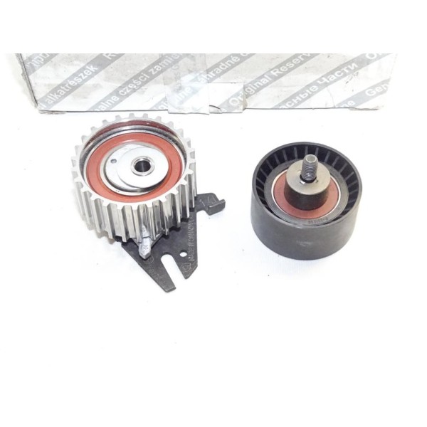 Ensemble galet tendeur + enrouleur courroie de distribution (non incluse) Fiat 71736725 pour alfa romeo 145 146 155 156 GT fiat 