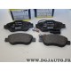 Jeux 4 plaquettes de frein avant montage bendix Magneti marelli 71773151 pour fiat 500 de 2012 à 2015 panda 2 II de 2003 à 2012 