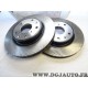 Paire disques de frein avant 280mm diametre ventilé Fiat 71742850 pour fiat sedici suzuki SX4