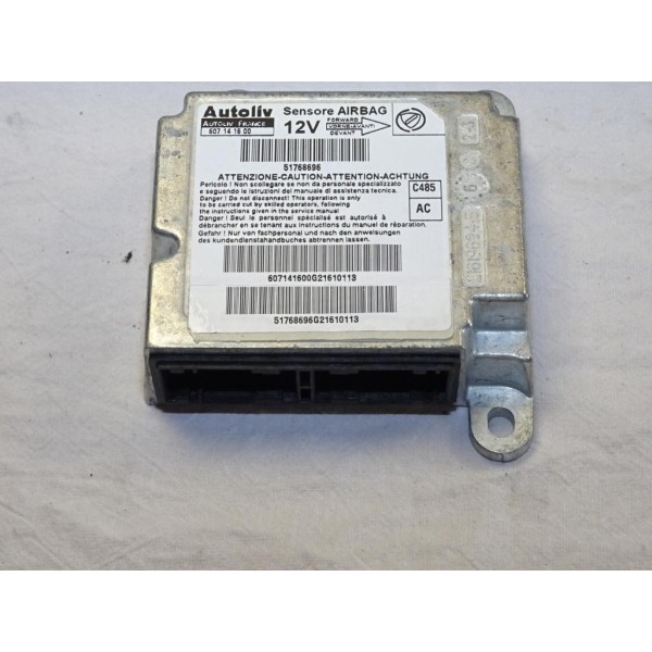 Centrale airbag Fiat 51768696 pour fiat doblo 2 II de 2005 à 2009 