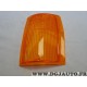 Cabochon feu clignotant avant gauche orange Fiat 5952372 pour fiat uno de 1988 à 1990 fiorino de 1991 à 1993