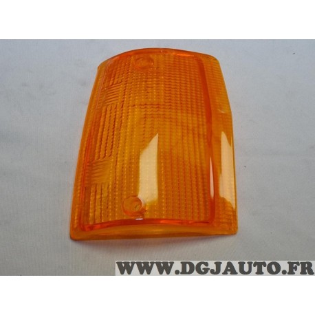 Cabochon feu clignotant avant gauche orange Fiat 5952372 pour fiat uno de 1988 à 1990 fiorino de 1991 à 1993 