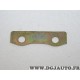 Plaquette fixation col de cygne tuyau echappement Fiat 4211272 pour fiat elba uno fiorino
