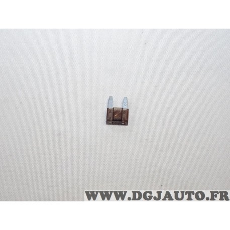 Mini fusible marron 7.5A Fiat 10395990 pour renault peugeot citroen mercedes opel alfa romeo fiat lancia volkswagen audi skoda s