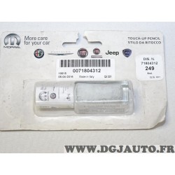 Stylo retouche de peinture blanc 04/2016 249 8ML Fiat 71804312 touch up