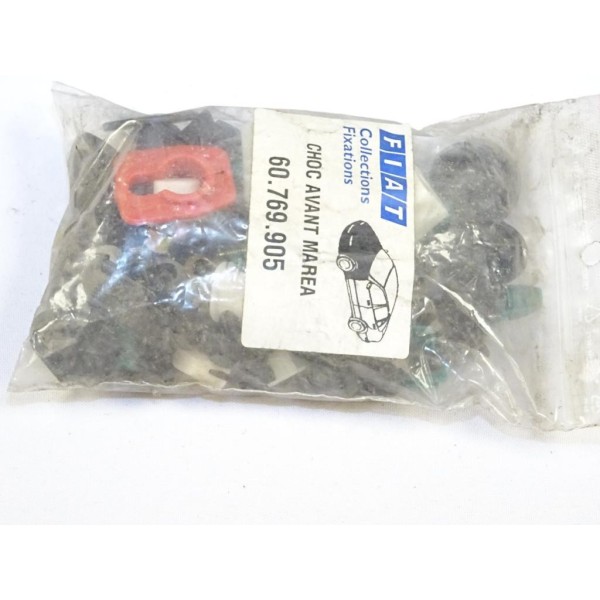Kit pack agrafes attache choc avant capot parechocs aile Fiat 60769905 pour fiat marea 