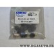 Kit agrafes fixation parechocs pare-chocs arriere Fiat 60767504 pour fiat punto