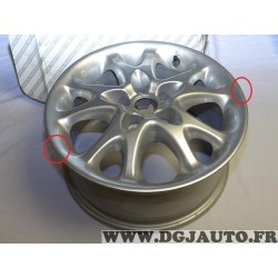 Jante alliage roue 6.5x15 15" 15 pouces (plusieurs eclats sans réclamation) Fiat 46557982* pour alfa romeo 147