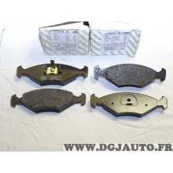 Jeux 4 plaquettes de frein avant montage teves Fiat 71738153 pour fiat duna elba uno fiorino