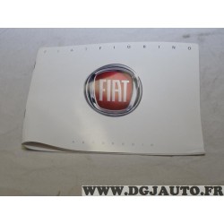 Livret manuel documentation autoradio Fiat 60383605 pour fiat fiorino qubo partir de 2007