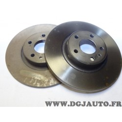 Paire disques de frein avant plein 281mm diametre Fremax BD8567 pour alfa romeo 147 et 156 