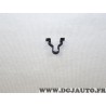 Agrafe attache fixation revetement compartiment coffre Fiat 46760046 pour alfa romeo 147 et GT