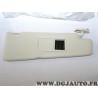 Paresoleil pare-soleil avant droit Fiat 735383410 pour lancia musa de 2004 à 2012 (petite marque d'appuie voir photo)
