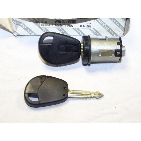 Barillet serrure de porte Fiat 9467059280 pour fiat scudo de 1995 à 2006 