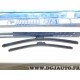 Paire balais essuie glace souple aero vision 550mm + 450mm Fiat 71803443 pour fiat punto 2 II doblo 1 peugeot 106 306 renault cl