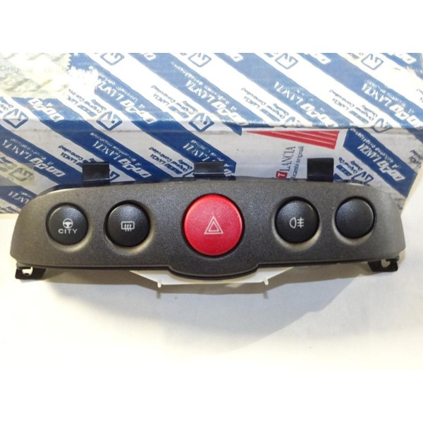 Platine boutons commande city warning desambuage antibrouillard tableau de bord Fiat 735268020 pour fiat punto 2 II de 1999 à 20
