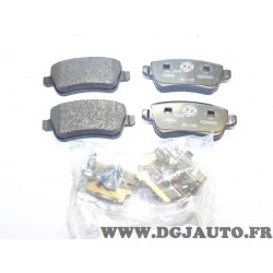 Jeux 4 plaquettes de frein arriere montage girling Fiat 77364168 pour croma 2 II de 2005 à 2010 