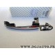 Poignée de porte avant gauche chrome Fiat 735553380 pour fiat 500L de 2012 à 2017