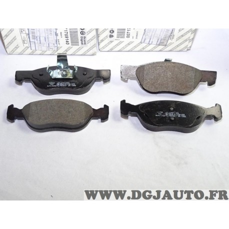 Jeux 4 plaquettes de frein avant montage teves Fiat 71769140 pour fiat punto 2 II partir de 1999 