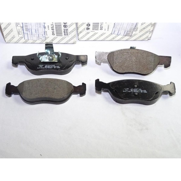 Jeux 4 plaquettes de frein avant montage teves Fiat 71769140 pour fiat punto 2 II partir de 1999  