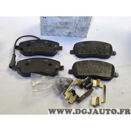 Jeux 4 plaquettes de frein avant montage lucas Fiat 77363627 pour fiat croma 2 II de 2005 à 2010 