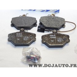 Jeux 4 plaquettes de frein avant montage lucas Fiat 5892330 pour fiat tempra tipo uno lancia dedra