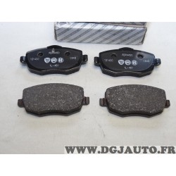 Jeux 4 plaquettes de frein avant montage girling Fiat 77365789 pour lancia ypsilon de 2003 à 2009