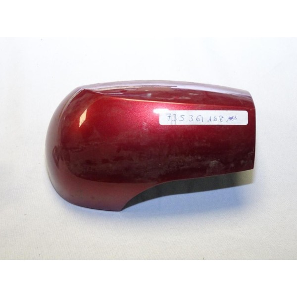 Coque calotte retroviseur avant droit rouge Fiat 735361168 1704659700 pour fiat punto 2 II FL de 2003 à 2005  