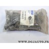Pack agrafes attache fixation choc avant Fiat 60765617 pour fiat punto