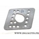 Joint semelle support logo embleme motif ecusson de calandre Fiat 7636752 pour fiat cinquecento de 1992 à 1998