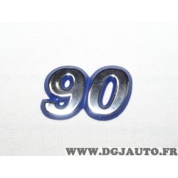 Logo motif monogramme ecusson embleme monogramme 90 Fiat 7795233 pour fiat punto 1 de 1993 à 1997