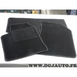 Ensemble 4 tapis de sol sur mesure avant + arriere AR 1353 pour fiat bravo 2 II partir de 2007