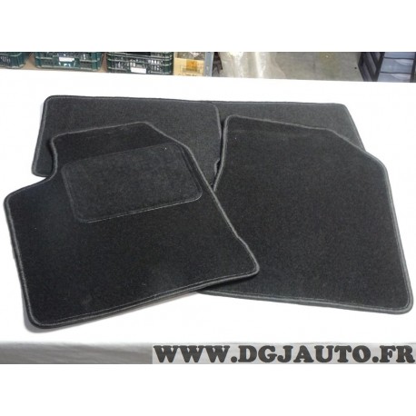 Ensemble 4 tapis de sol sur mesure avant + arriere AR 1353 pour fiat bravo 2 II partir de 2007 