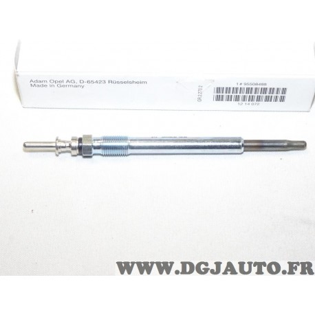 Bougie de prechauffe Opel 95508488 pour opel omega B vectra B C astra G omega B frontera B zafira A signum saab 93 9-3 2.0DTI 2.