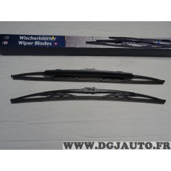 Paire balais essuie glace simple dont 1 spoiler 500mm + 475mm Opel 93195944 6272542 pour opel astra G 