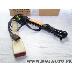 Bloc attache ceinture de sécurité avant droit beige pretensionneur Fiat 184838950 pour alfa romeo 159 de 2005 à 2011