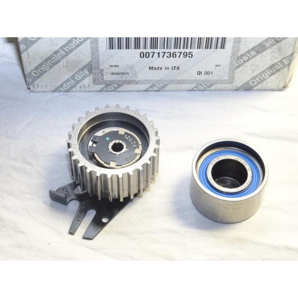 Jeux de galet tendeur + enrouleur de distribution (non incluse) Fiat 71736795* pour alfa romeo 156 166 fiat marea lancia kappa l