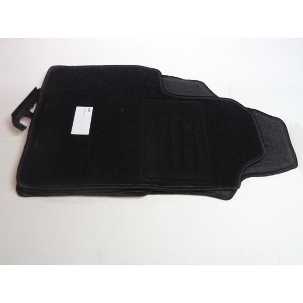Ensemble 4 tapis de sol sur mesure avant + arriere AR 1339 pour fiat panda 2 II partir de 2003  
