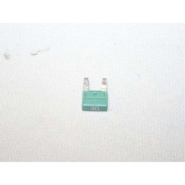 Mini fusible 30A 30 ampères vert Fiat 10402190 pour opel chevrolet renault peugeot citroen fiat lancia alfa romeo mercedes rover