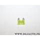 Mini fusible 20A 20 ampères jaune Fiat 10401190 pour opel chevrolet renault peugeot citroen fiat lancia alfa romeo mercedes rove