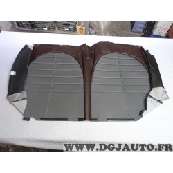 Double housse assise de siege arriere gris brun Fiat 71744095 pour fiat 500 de 2007 à 2012