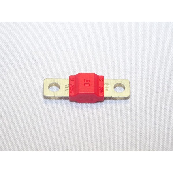 Fusible plat 50A rouge Fiat 10402390 pour alfa romeo 147 156 GT fiat 500X 500BEV grande punto stilo bravo 2 II tipo 2 3 II III d