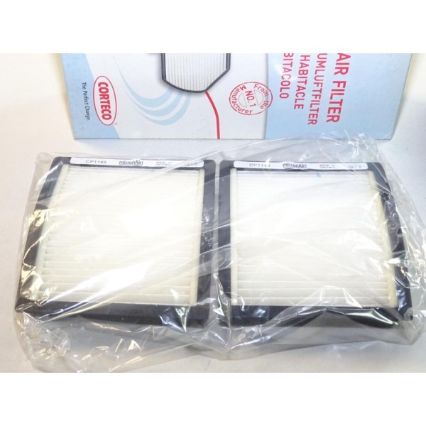 Ensemble filtres habitacle interieur Corteco CP1149 80000022 pour BMW E36 serie 3 compact  