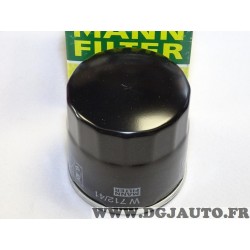 Filtre à huile Mann filter W712/41 pour opel astra F et G vauxhall 1.7TD 1.7 TD turbo diesel 