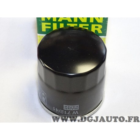 Filtre à huile Mann filter W712/41 pour opel astra F et G vauxhall 1.7TD 1.7 TD turbo diesel 