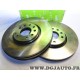 Paire disques de frein avant ventilé 314mm diametre Valeo 197361 pour opel vectra C signum saab 93 9-3 